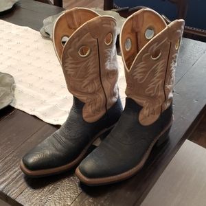 Black Ariat Square toe Boots